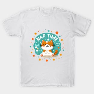 Nap Time: Cat-tastic Dreams T-Shirt